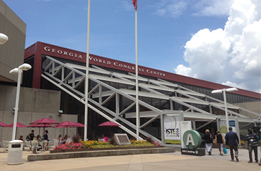 会場となるジョージア ワールド コングレス センター